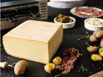 Schweizer Raclettekäse | RACLETTE SWISS | Viertel Laib (eckig) | 1,4 kg